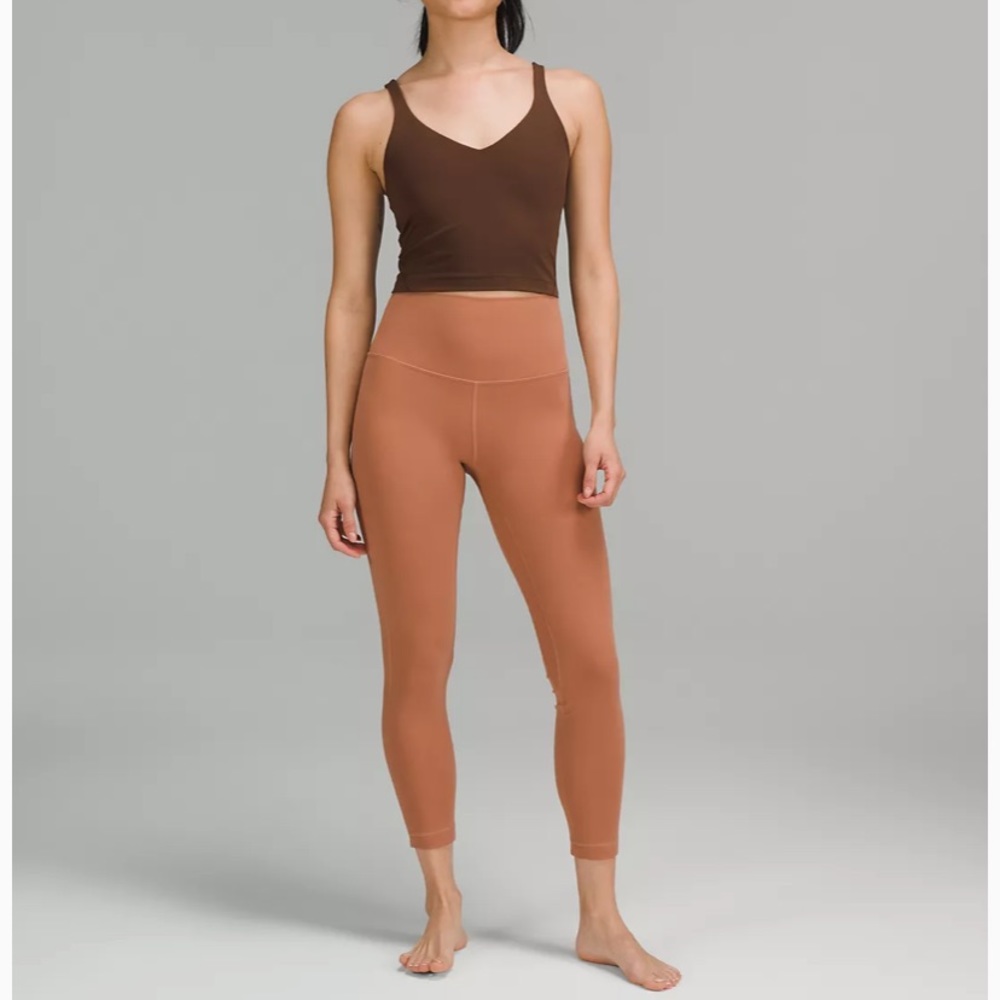 Lululemon align 25" NWT size 6 dusty clay